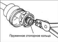 13.3 Приводной вал со ШРУСами шарикового типа и Birfield типа Хендай Элантра
