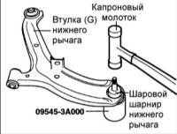 14.3 Нижний рычаг передней подвески Хендай Элантра
