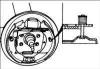 16.12 Задние барабанные тормоза Хендай Элантра