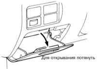 2.3.5 Органы управления и оборудование салона Инфинити QX4 1998-2004