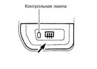 2.3.5 Органы управления и оборудование салона Инфинити QX4 1998-2004