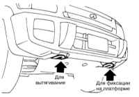 2.6.7 Аварийная буксировка автомобиля Инфинити QX4 1998-2004