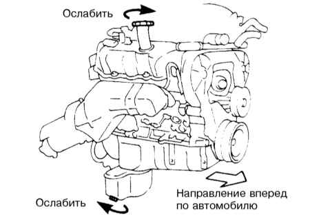 3.6 Замена двигательного масла и масляного фильтра Инфинити QX4 1998-2004