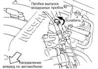 3.8 Обслуживание системы охлаждения (опорожнение, промывка и заправка) Инфинити QX4 1998-2004