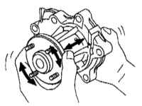 5.6 Замена водяного насоса Инфинити QX4 1998-2004