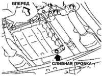 8.1.7 Снятие и установка клапанной сборки гидравлического контура управления АТ Инфинити QX4 1998-2004