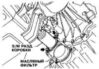 8.2.4 Снятие и установка приводного электромотора исполнительного устройства раздаточной коробки Инфинити QX4 1998-2004