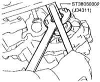 8.2.6 Замена сальников выходного вала раздаточной коробки Инфинити QX4 1998-2004