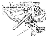 8.2.6 Замена сальников выходного вала раздаточной коробки Инфинити QX4 1998-2004
