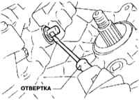 8.2.7 Замена сальника штока переключения раздаточной коробки Инфинити QX4 1998-2004