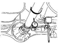 8.4.4 Проверка состояния карданных валов Инфинити QX4 1998-2004