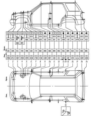 11.0 Кузов Инфинити QX4 1998-2004