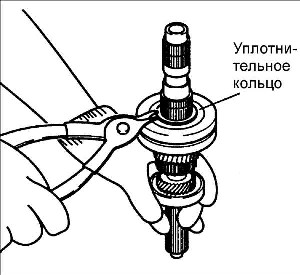 8.1.8 Первичный вал коробки передач Kia Rio