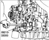 2.8 Передняя крышка и масляный насос 2,0 л DOHC Киа Маджентис
