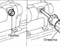 2.8 Передняя крышка и масляный насос 2,0 л DOHC Киа Маджентис