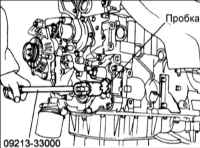 2.8 Передняя крышка и масляный насос 2,0 л DOHC Киа Маджентис