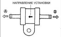 5.20 Проверка двухстороннего клапана Киа Кларус
