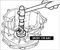 9.9 Картер сцепления и компоненты картера коробки передач BF DOHC Киа Сефия