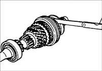 9.11 Первичный вал коробки передач BF DOHC Киа Сефия