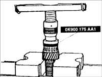 9.13 Вторичный вал коробки передач BF DOHC Киа Сефия