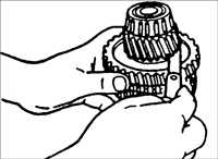 9.13 Вторичный вал коробки передач BF DOHC Киа Сефия