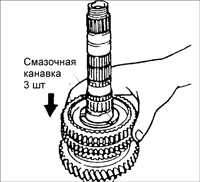 9.14 Вторичный вал коробки передач TE DOHC Киа Сефия