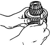 9.14 Вторичный вал коробки передач TE DOHC Киа Сефия