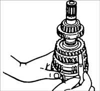 9.14 Вторичный вал коробки передач TE DOHC Киа Сефия