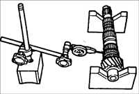 9.14 Вторичный вал коробки передач TE DOHC Киа Сефия