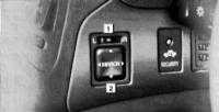 2.3.2 Органы управления и оборудования салона Лексус RX300