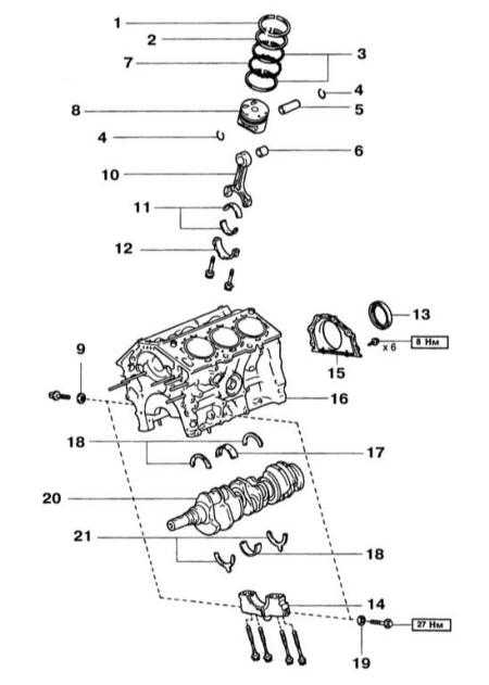 4.9 Блок цилиндров Лексус RX300
