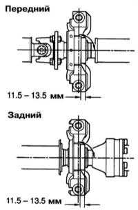9.2 Снятие и установка карданного вала Лексус RX300