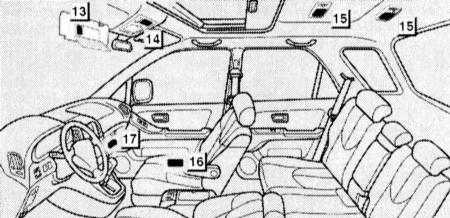 13.0 Бортовое электрооборудование Лексус RX300