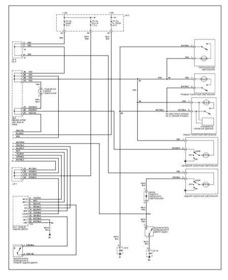 14.33 Внутреннее освещение Лексус RX300