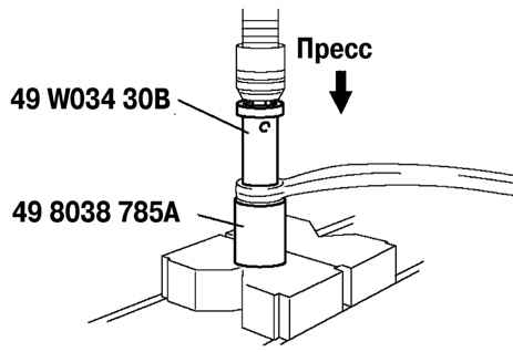 4.2.9.2 Снятие Мазда 3 2003 года