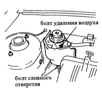 1.11.17 Слив отстоя топливного фильтра дизельного двигателя/замена топливного фильтра Mazda 323