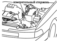 1.11.23  Автоматическая коробка передач: Проверка уровня масла Mazda 323