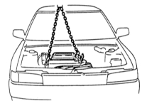 2.3 Снятие и установка двигателя Mazda 323