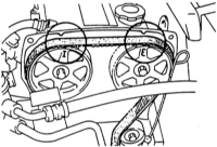 2.5 Снятие и установка зубчатого ремня (DOHC) Mazda 323