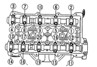 2.12 Снятие и установка распределительных валов Mazda 323