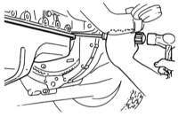 3.4  Снятие и установка поддона картера Mazda 323