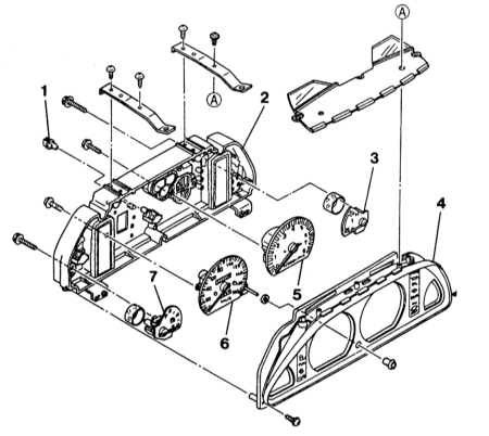 16.18 Приборы Mazda 323