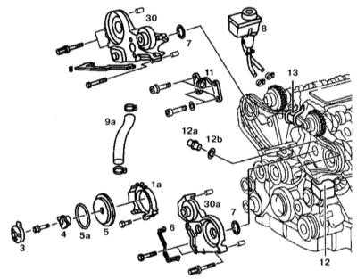 4.6.7 Снятие и установка верхних передних крышек Mercedes-Benz W140