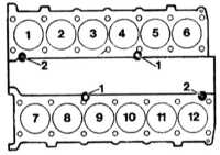 4.6.8 Головки блока цилиндров Mercedes-Benz W140