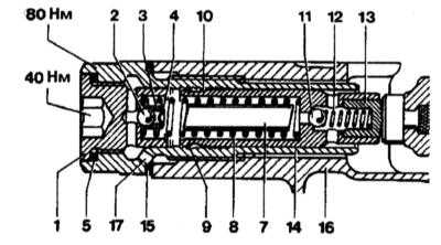 4.6.12 Натяжитель цепи привода ГРМ Mercedes-Benz W140