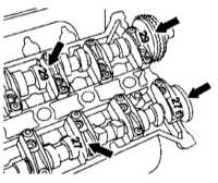 4.6.15 Проверка фаз газораспределения Mercedes-Benz W140