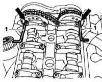 4.6.16 Проверка и регулировка положения распределительных валов Mercedes-Benz W140