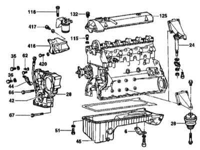 4.7.5 Крышка цепи привода ГРМ Mercedes-Benz W140