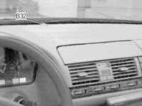 5.3.3 Расположение основных элементов автоматической системы кондиционирования воздуха Mercedes-Benz W140