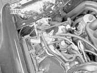 5.3.3 Расположение основных элементов автоматической системы кондиционирования воздуха Mercedes-Benz W140